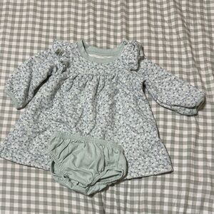 Carter's Floral Dress with diaper cover